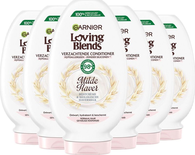 Garnier - Loving Blends - Conditioner - Hypoallergeen - 97% Natuurlijke Oorsprong