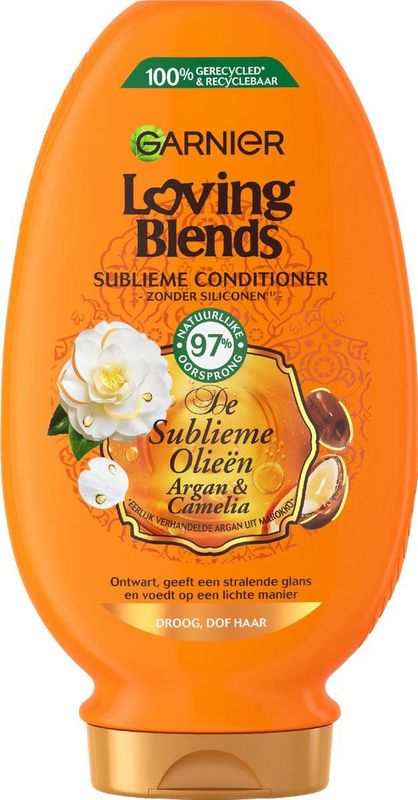 Loving Blends Conditioner Argan & Cameliaolie Droog en Dof Haar 250 ml