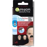 Garnier Skinactive Face SkinActive PureActive Nose strips Charcoal - 12 stuks - Voordeelverpakking