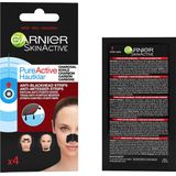 Garnier Skinactive Face SkinActive PureActive Nose strips Charcoal - 12 stuks - Voordeelverpakking