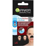 Garnier Skinactive Face SkinActive PureActive Nose strips Charcoal - 12 stuks - Voordeelverpakking
