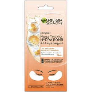 Garnier SkinActive Tissue Oogmasker met Sinaasappel - 1 stuk