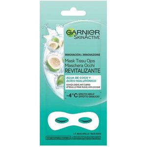Garnier - SkinActive - Tissue Oogmasker - Kokosnoot - Hyaluronzuur