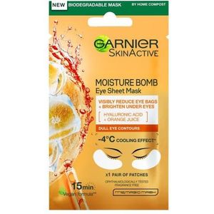 Garnier SkinActive Eye tissue mask Orange Juice & Hyaluronic Acid