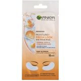 GARNIER - Exciting eye mask with orange juice and (Eye Tissue Mask) 6 g - 6.0g