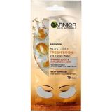 Garnier - Skin Naturals - Ooglapjes - Sinaasappelsap - 2 Stuks