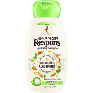 Garnier Respons Nourishing Almond Milk Shampoo Torrt Hår 250 ml