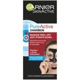 Garnier - Pure Active - Peel-Off Masker - Charcoal - Huidverfijnend