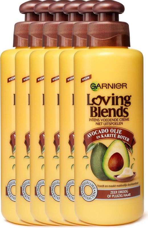 Garnier - Loving Blends - Leave-in Crème - 200 ml - Avocado Olie & Karit Boter