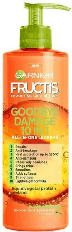 Garnier - Fructis Goodbye Damage - Leave-In Conditioner - 10-in-1 - Crèmige Consistentie