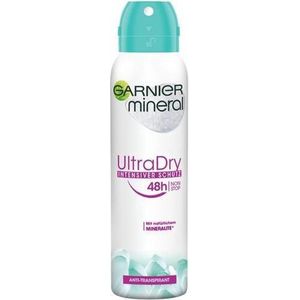 Garnier - Mineral UltraDry - Deospray - Intensieve Bescherming - Tot 48 Uur