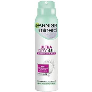 Garnier Anti-transpirant deospray - intensieve bescherming tegen lichaamsgeur en okselvocht - werkt tot 48 uur - Mineral UltraDry