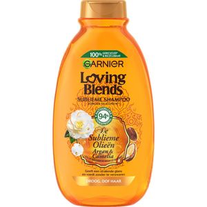 Loving Blends Shampoo Argan & Cameliaolie Droog en Dof Haar 300 ml