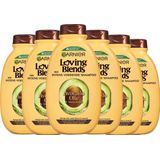 Garnier Loving Blends - Avocado Olie & Shea Boter - Intens Voedende Shampoo - Zeer Droog, Pluizig Haar - 6 x 300ml