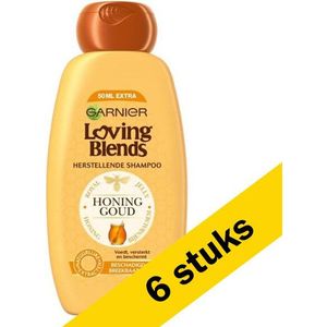 6x Garnier Loving Blends Honing shampoo (300 ml)