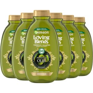 Garnier Loving Blends Mythische Olijf Intens Voedende Shampoo Voordeelverpakking - Gevoelig tot Zeer Droog Haar - 6 x 300ml