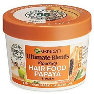 Garnier - Ultimate Blends - Haarmasker - Papaya - 3-in-1 - Vegan