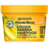 Garnier - Ultimate Blends - Haarmasker - Banaan - 400 ml, 3-in-1, Veganistische Formule