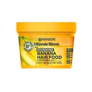 Garnier - Ultimate Blends - Haarmasker - Banaan - 400 ml, 3-in-1, Veganistische Formule