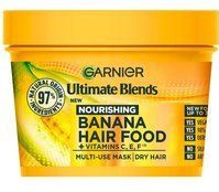 Garnier - Ultimate Blends - Haarmasker - Banaan - 400 ml, 3-in-1, Veganistische Formule