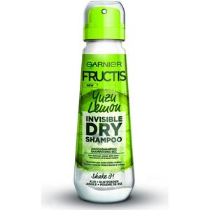 Garnier Fructis Yuzu Lemon Invisible Dry Shampoo - Droogshampoo - Voordeelverpakking 6x100ml
