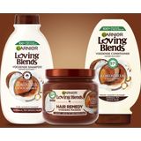 Garnier Loving Blends - Conditioner - Kokosmelk & Macadamia - Normaal tot Droog haar - 6 x 250 ml - Voordeelverpakking