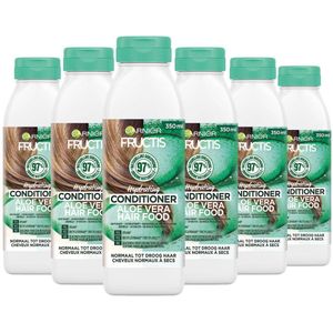 6x Garnier Fructis Hair Food Aloë Vera Conditioner 350 ml