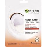 Garnier Skin Naturals Nutri Bomb voedende sheet mask voor Stralende Huid 28 g