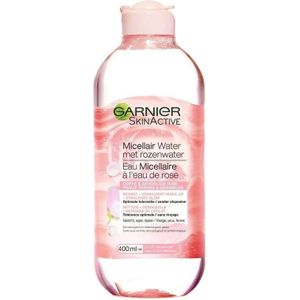Garnier SkinActive Micellair Reinigingswater Met Rozenwater - 400ml - Gezichtsreiniging voor een Stralende Huid