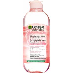Garnier Skinactive Face Micellair Reinigingswater Met Rozenwater - 6 x 400ml - Voordeelverpakking