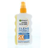 Garnier Ambre Solaire Clear Protect Refresh - Zonnebrand - SPF20 - 200ml