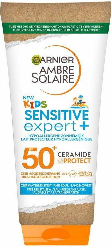 Garnier Ambre Solaire - Kids Sensitive Zonnemelk - 200ml - SPF 50+
