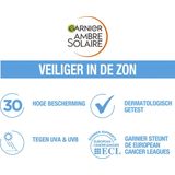 Garnier Ambre Solaire Invisible Protect Refresh Transparente Zonnebrandspray SPF 30 - Aloë Vera & Vitamine E - 200ml
