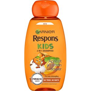 Garnier Kinderen 2-In-1 Loving Blends Shampoo Abrikoos En Katoenbloem 250 ml