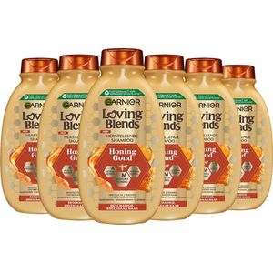 6x Garnier Loving Blends Honing Goud Shampoo 600 ml