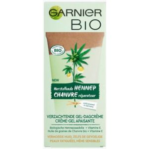 Bio Verzachtende Hennep Gel-Dagcrème Vermoeide & Gevoelige huid 50ml