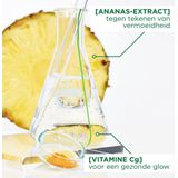 SkinActive Ampul Sheet Mask Met Ananas & Vitamine C Serum 1 Stuk