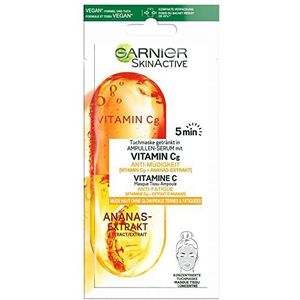 SkinActive Ampul Sheet Mask Met Ananas & Vitamine C Serum 1 Stuk