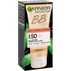 6x Garnier SkinActive BB Cream SPF 50 Medium 50 ml