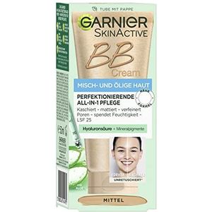 Garnier - SkinActive - BB Cream - Medium - 50 ml - Olievrij - SPF 25