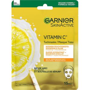 Garnier SkinActive Tissue Masker met Vitamine C* - 1 stuk