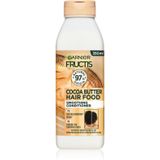 Garnier Fructis Cocoa Butter Hair Food Gladmakende Balsem voor Onhandelbaar en Pluizig Haar 350 ml