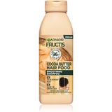 Garnier Fructis Cocoa Butter Hair Food Gladmakend Shampoo voor Onhandelbaar Haar 350 ml