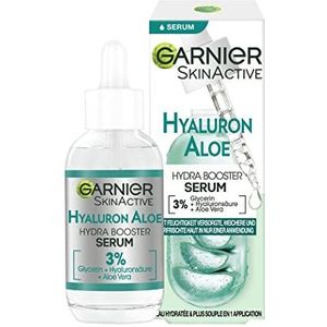 Garnier Hydraterend serum voor een strakke en stralende huid, met rustgevende aloë vera en hyaluronzuur, Skin Active, 30 ml