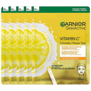20x Garnier SkinActive Vitamine C Sheet Masker
