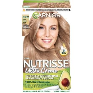 Garnier Nutrisse Cream 8.132 Nude Medium Blonde 1 st