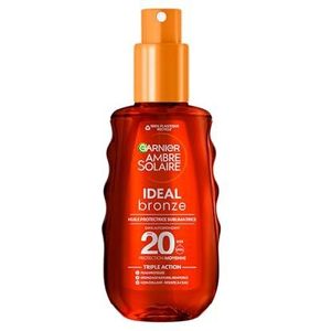 Garnier Ambre Solaire Ideal Bronze Tan Enhancing Protection Oil SPF20 150 ml