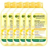 6x Garnier Micellair Reinigingswater met Vitamine C 400 ml
