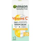 Garnier SkinActive - Serum Cream met Vitamine C* en SPF 25 - 50ml