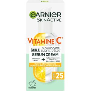 SkinActive Serum Cream met Vitamine C* en SPF 25